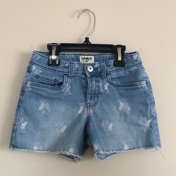 unicorn jean shorts